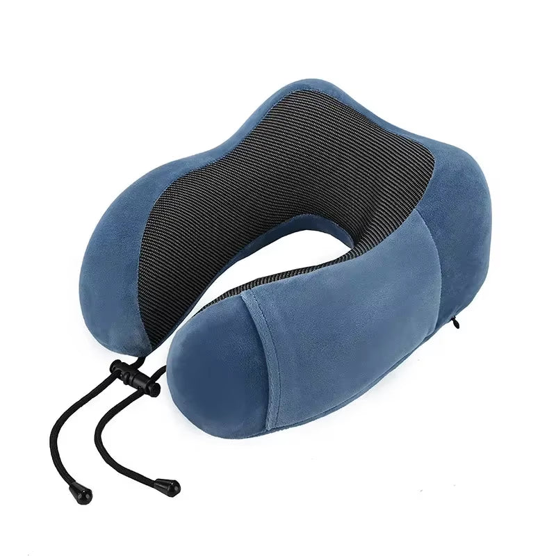 Soft Travel Pillow U Shaped Travel Healthcare Memory Foam Neck Cervical Airplane Pillow Neck Cushion