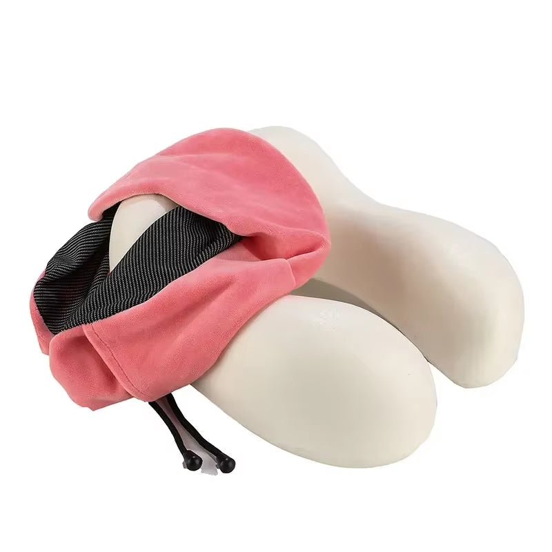 Soft Travel Pillow U Shaped Travel Healthcare Memory Foam Neck Cervical Airplane Pillow Neck Cushion