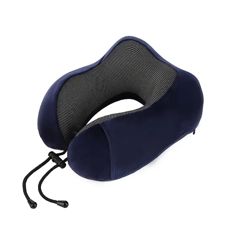 Soft Travel Pillow U Shaped Travel Healthcare Memory Foam Neck Cervical Airplane Pillow Neck Cushion