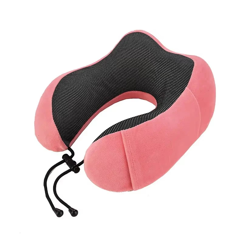 Soft Travel Pillow U Shaped Travel Healthcare Memory Foam Neck Cervical Airplane Pillow Neck Cushion