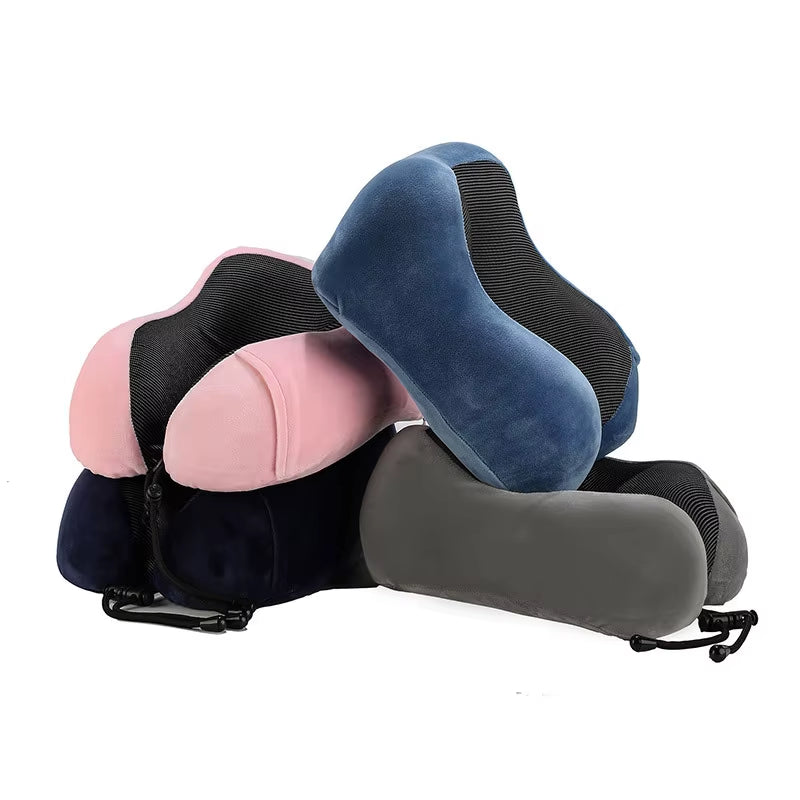 Soft Travel Pillow U Shaped Travel Healthcare Memory Foam Neck Cervical Airplane Pillow Neck Cushion